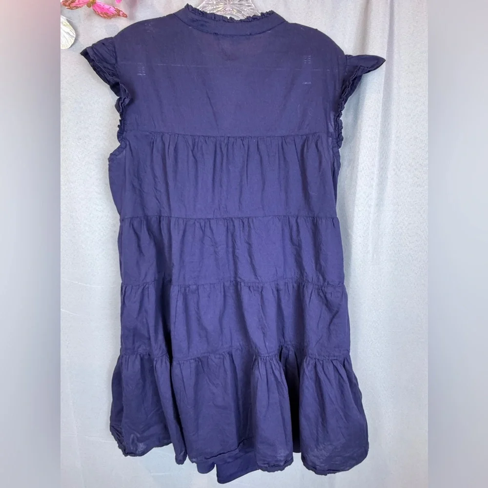 Boston Proper Tiered Sleeveless Shift Dress- Size Small - Picture 11 of 16